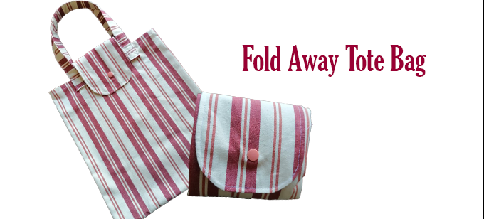 Fold away Tote Bag ecdesigns