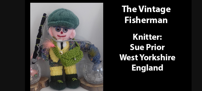 Fisher Knitter Sue Prior Knitting Pattern by elaine ecdesigns