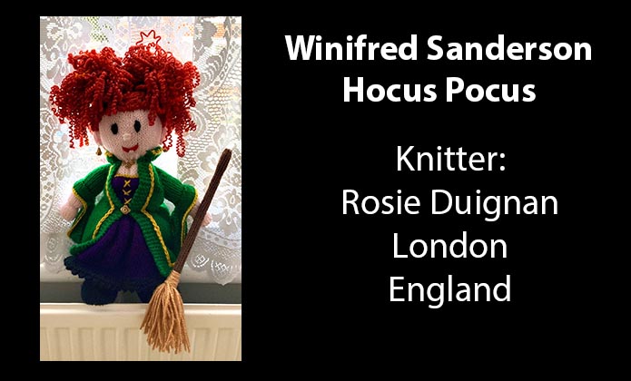 Winifred Knitter Rosie Duignan Knitting Pattern by elaine ecdesigns