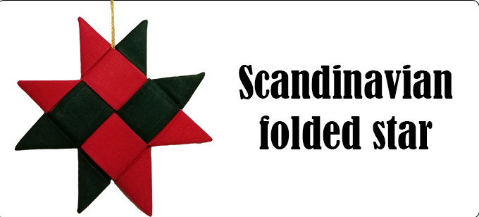 Scandinavian folded star by ecdesigns