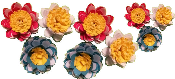 Paper Daisies by ecdesignss