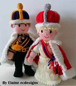 King Charles III & Camilla Queen Consort & by elaine munn  https://ecdesigns.co.uk