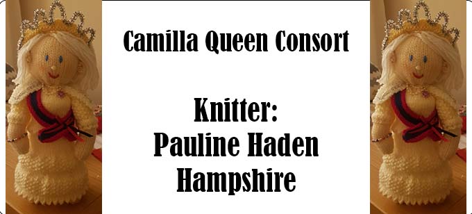 Knitter Pauline Haden Hampshire - Knitting Pattern by Elaine https://ecdesigns.co.uk