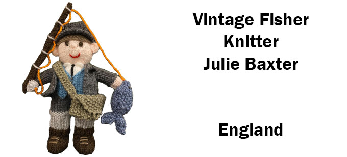 The Vintage Fisherman Knitter Julie Baxter- Knitting Pattern by ecdesigns