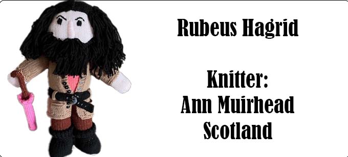 Hagrid by ecdesigns.co.uk Knitter Ann Muirhead Scotland