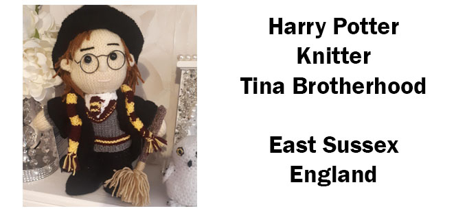 Harry Potter Knitter Tina Brotherhood - add image to ecdesigns