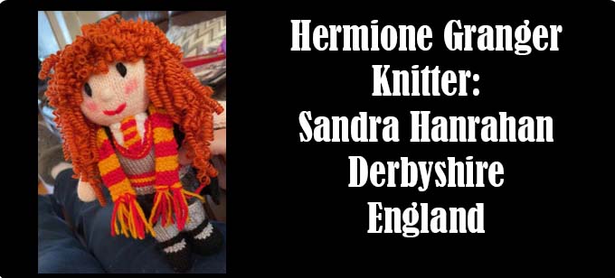 Hermione Granger Knitter Sandra Hanrahan
