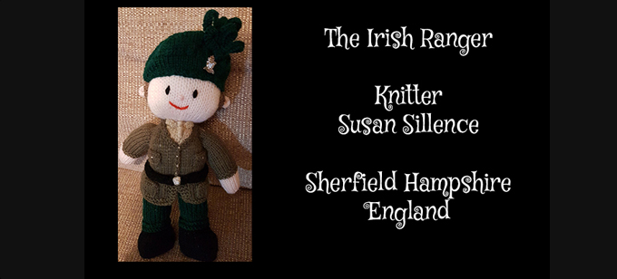 Irish Ranger Knitter Susan Sillence Knitting Pattern by elaine ecdesigns