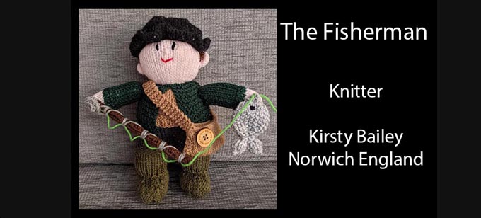 Fisher Knitter Kirsty Bailey Knitting Pattern by elaine ecdesigns