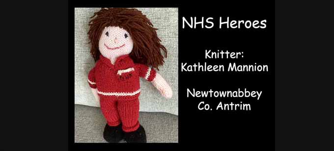 NHS Nurse Knitting Pattern by elaine ecdesigns