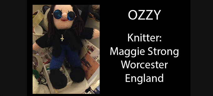 Ozzy Knitter Maggie Strong Knitting Pattern by Elaine ecdesigns