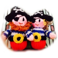 Mermaid & Pirate Mini Knitting Pattern