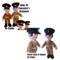 Duke of Lancaster Regiment & Royal Corps of Signals Regiment - Knitting Pattern
