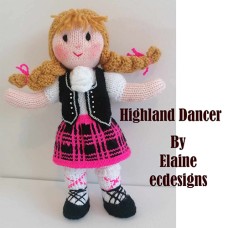 Highland Dancer knitting pattern